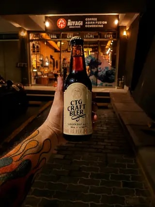 CTG Craft Beer en un punto real de comercialización